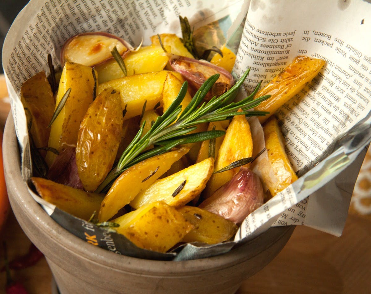 Rezept - Knusprige Kartoffelecken - Foodist Magazin
